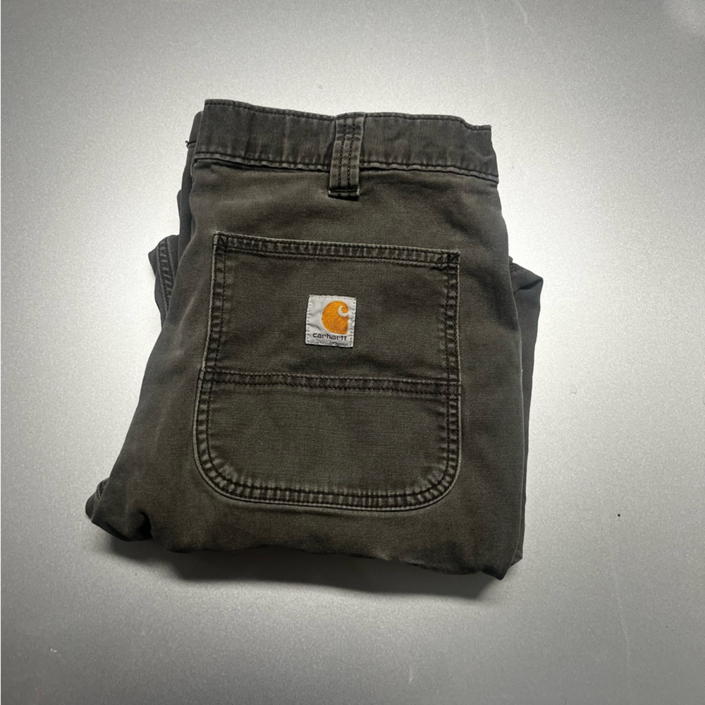 gray carhartt pants